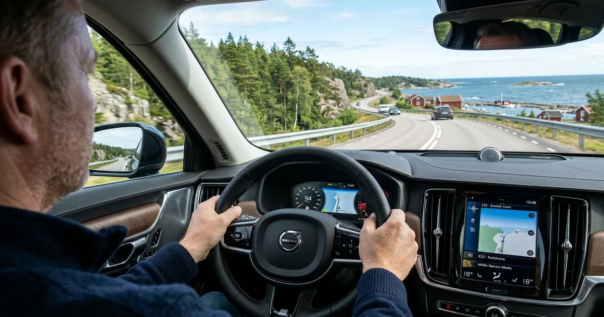 Swedish Driver's License Guide (Körkort 2026): Non-EU 1-Year Rule, Risk 1/2 & Test Costs